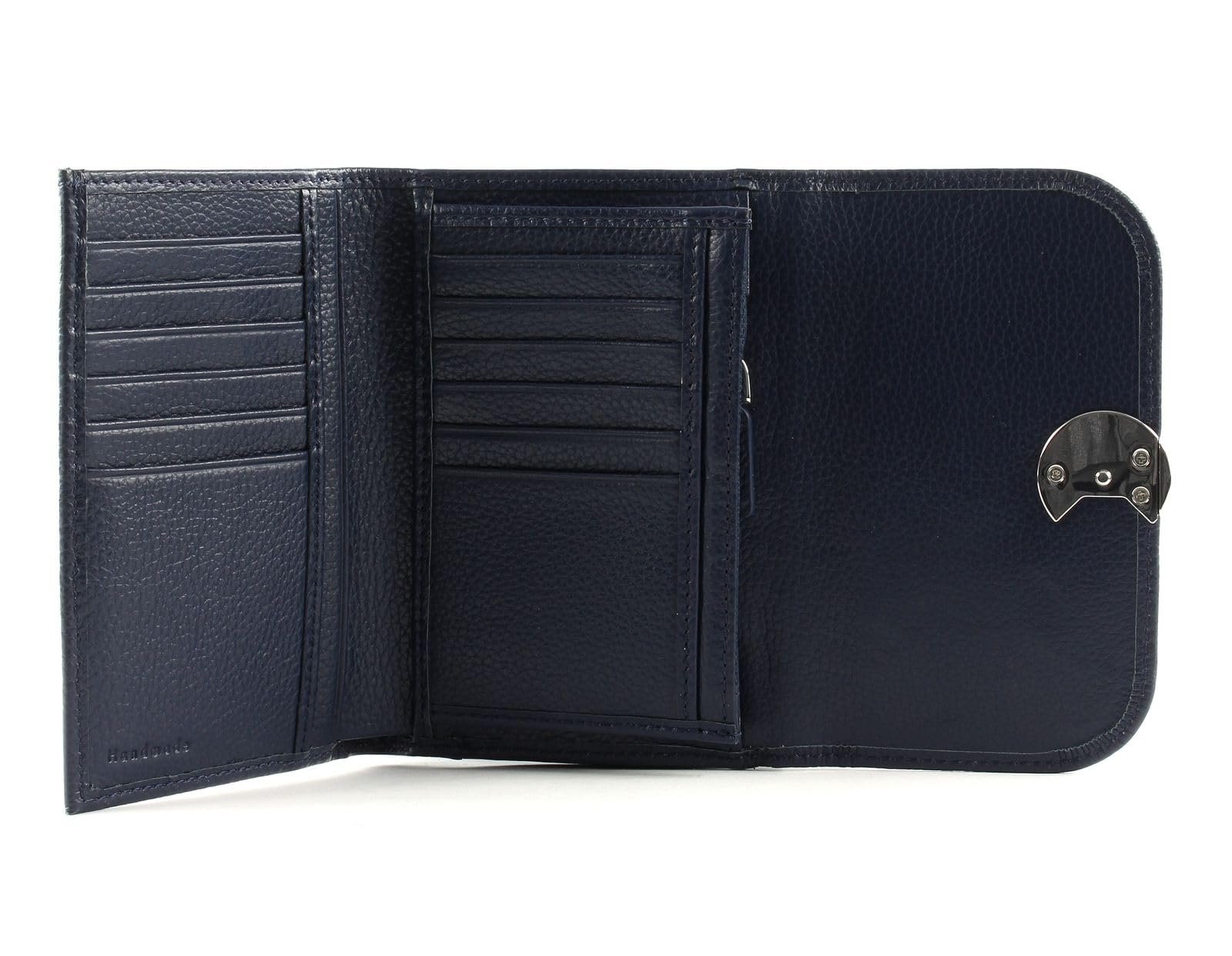 Кошелек Coccinelle Craquante Small Flap Ink, чернильный, фото №2