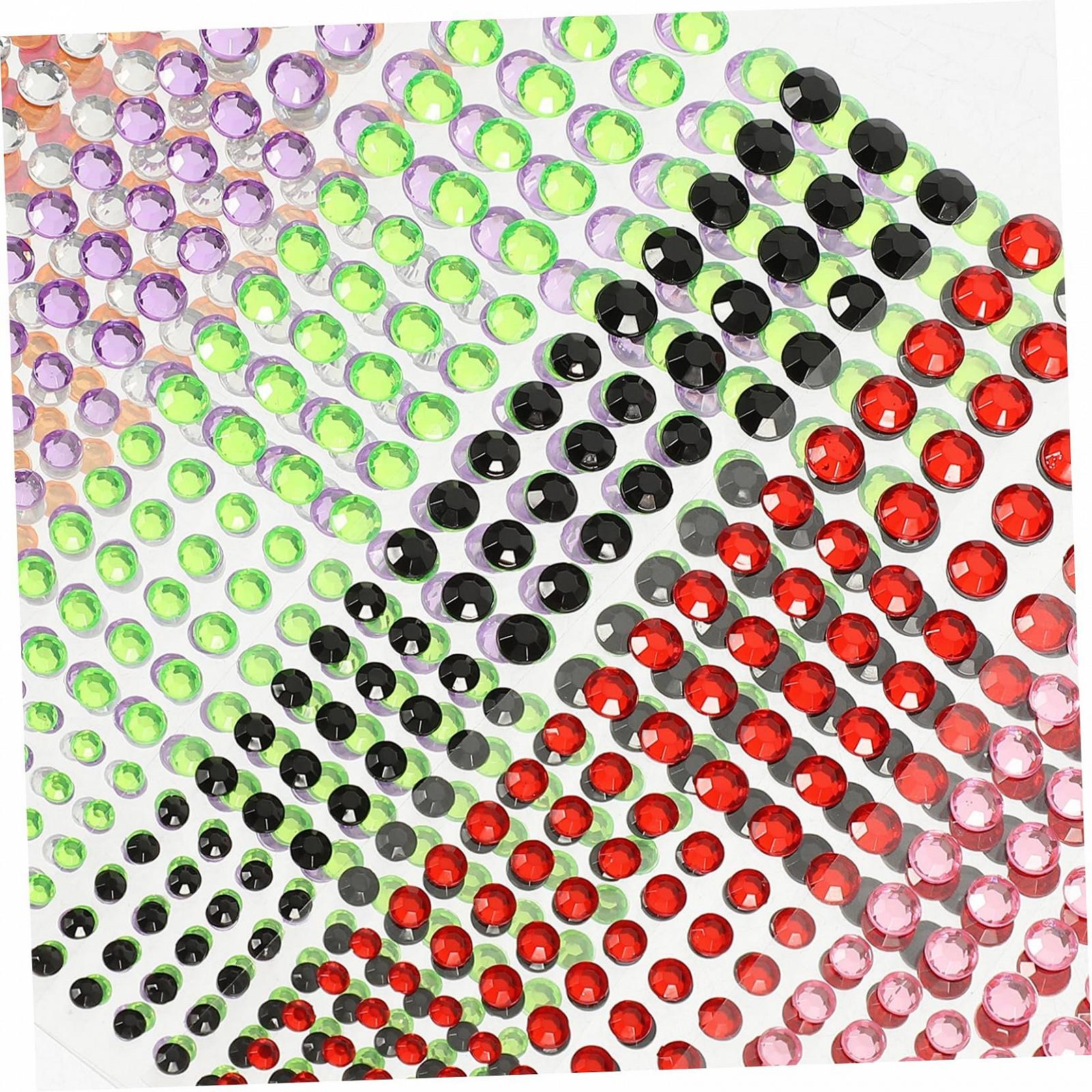 Наклейки самоцветы для лица 12 листов, аксессуары для волос, самоцветы для макияжа, драгоценности для лица, наклейки со стразами для лица, ювелирные изделия для лица, акриловые наклейки для глаз, фото №9