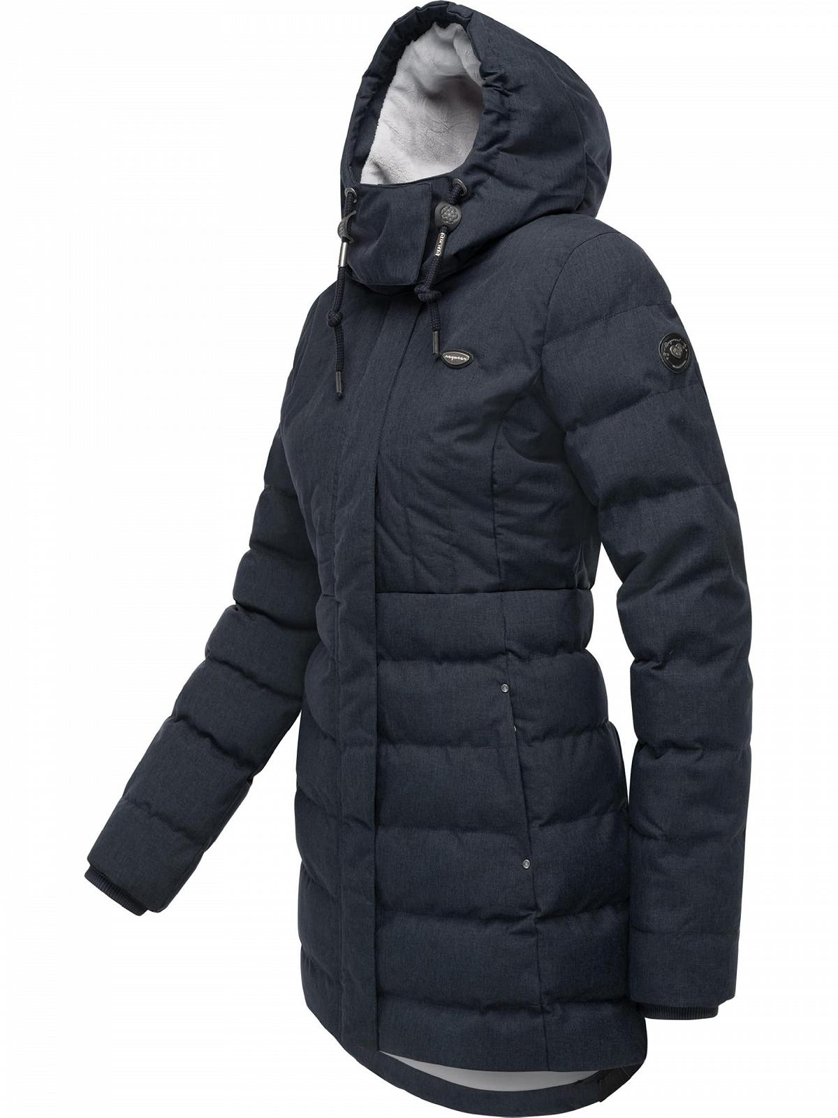 Водонепроникне зимове пальто з капюшоном Ragwear Ashanta стьобане, фото №2