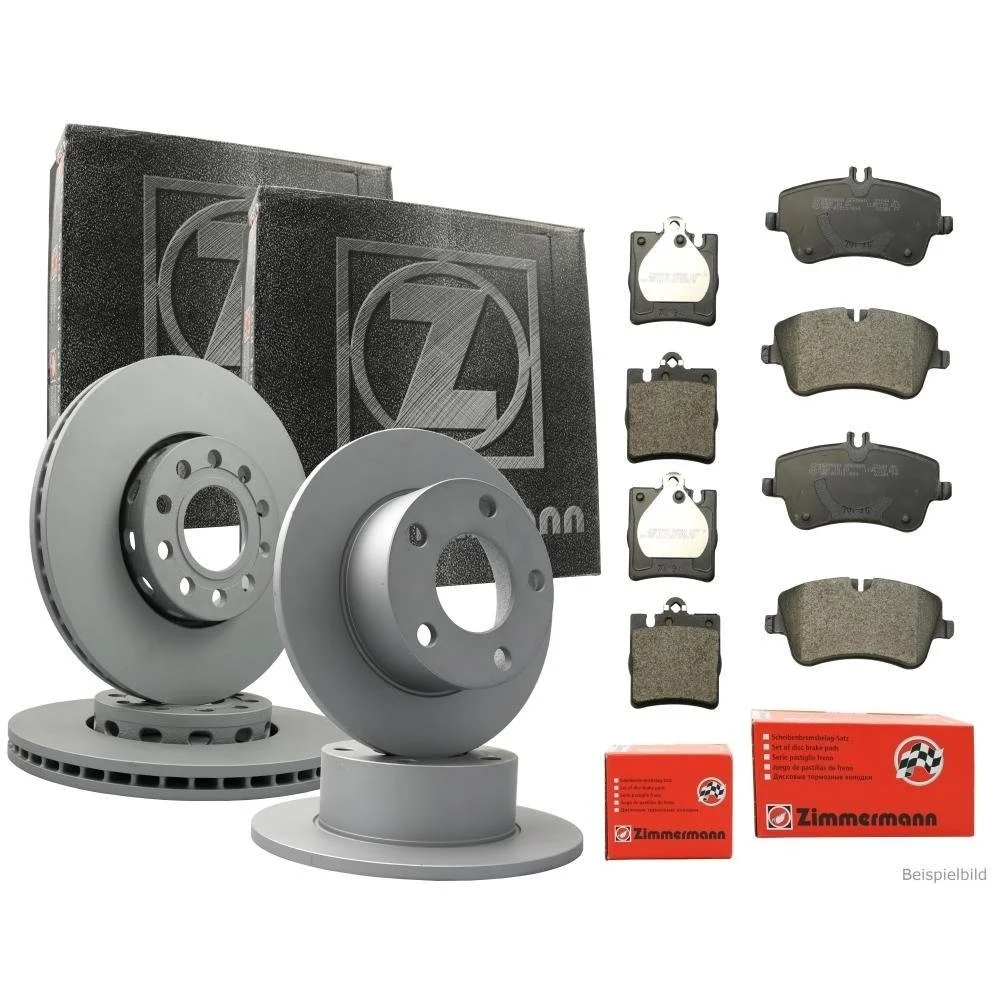 Гальмівний диск ZIMMERMANN COAT Z 150.3424.20 передня вісь, фото №1