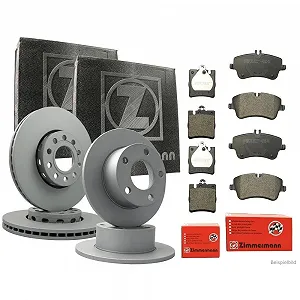 Гальмівний диск ZIMMERMANN COAT Z 150.3424.20 передня вісь - Фото 1