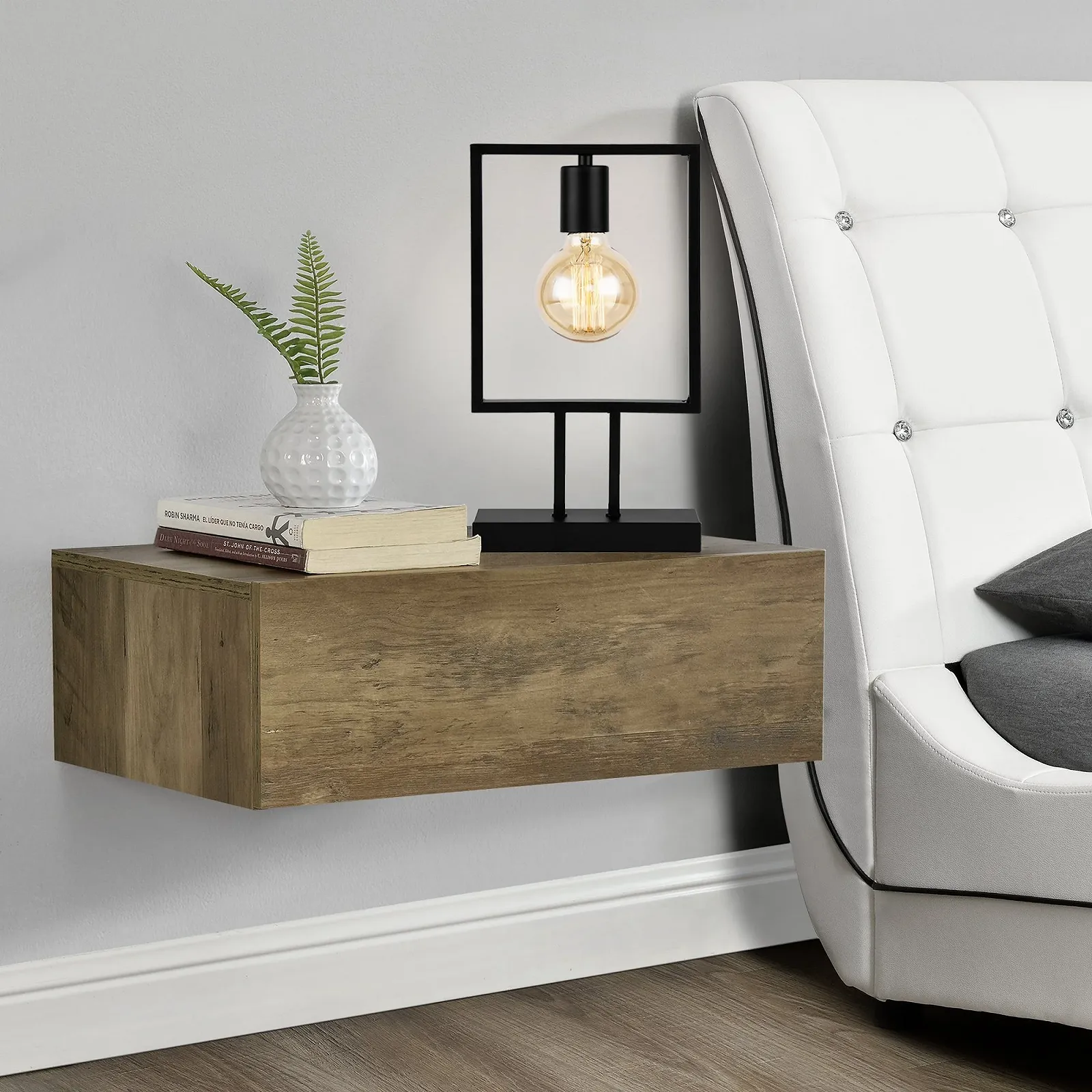 Настільна лампа lux.pro Innsbruck E27 Чорна, фото №3