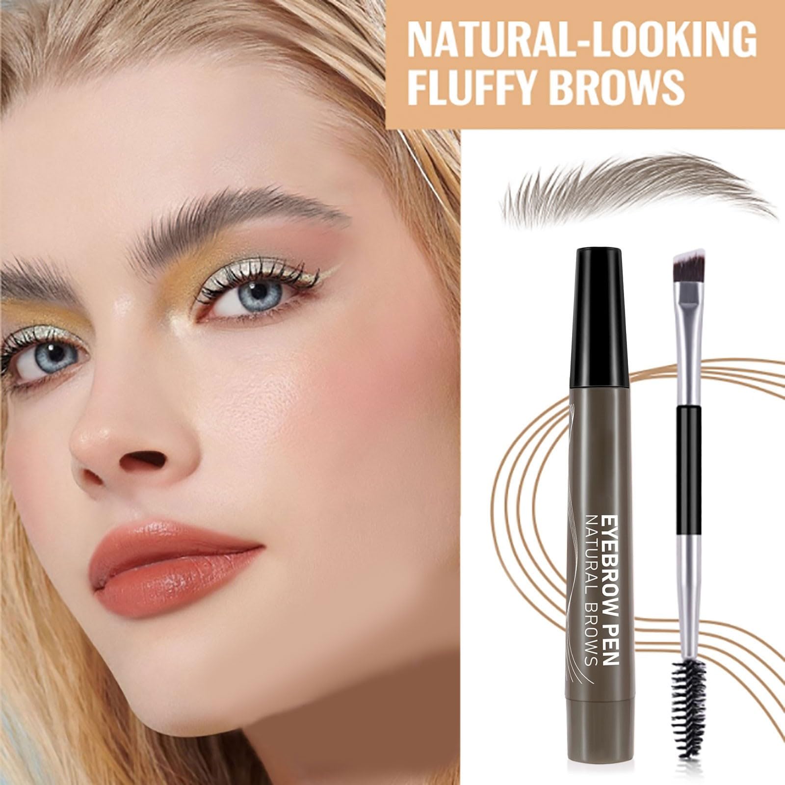 Карандаш для бровей 4-Wege Präzisions Dark Gray 2 мл, фото №3