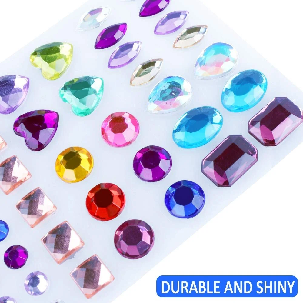 Самоклеящиеся акриловые стразы Разные цвета, фото №2 Самоклеящиеся акриловые стразы Разные цвета, фото №2