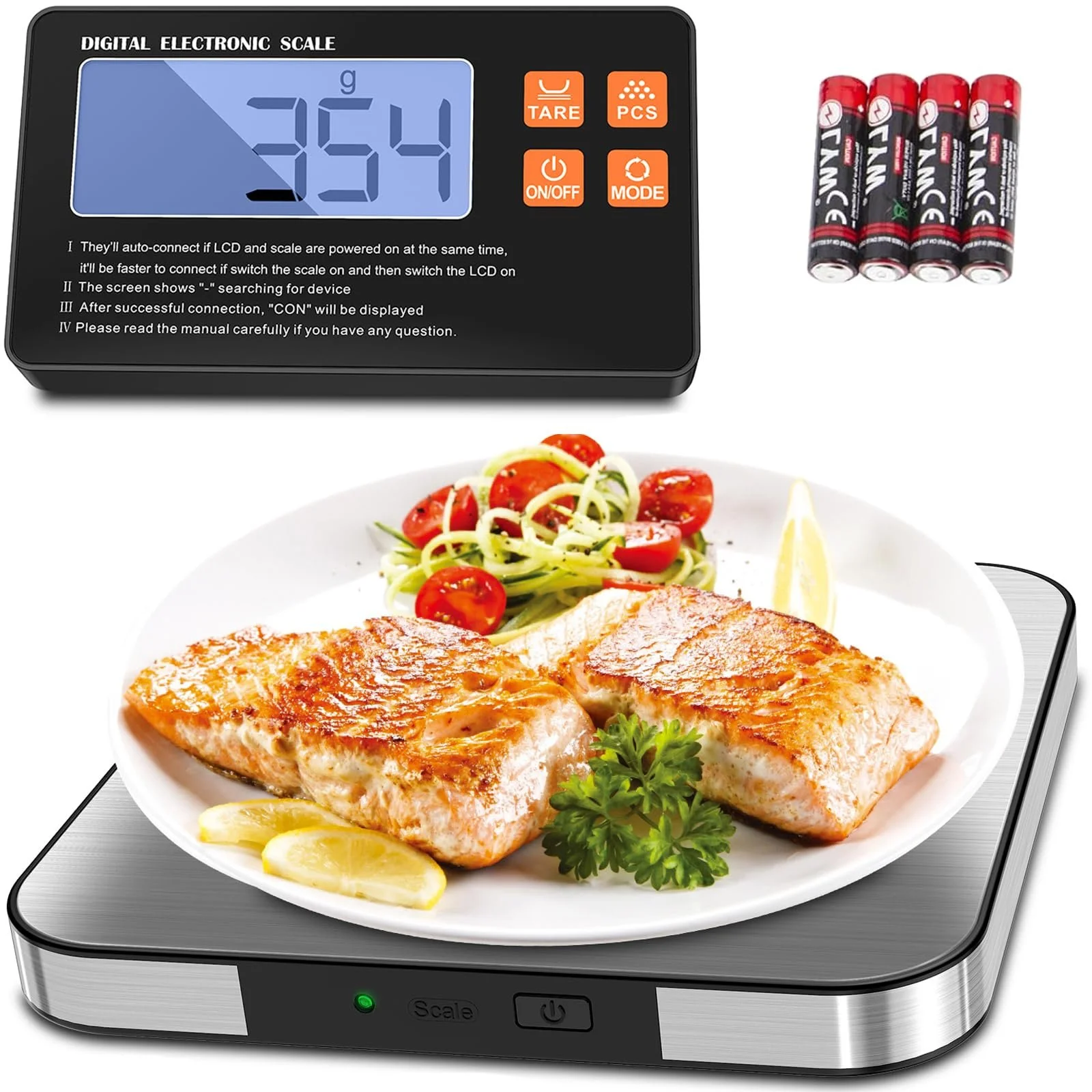 Кухонні ваги ADIUPUL 2025 Digital 1 g/15 kg 7 Units LCD, фото №1 Кухонні ваги ADIUPUL 2025 Digital 1 g/15 kg 7 Units LCD, фото №1
