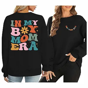 Женская Толстовка с Капюшоном Chic С Буквенным Принтом, Модная Кофта, Большой Размер, Женская Толстовка с Длинным Рукавом, Шикарная Элегантная Блузка с Круглым Вырезом - Фото 1