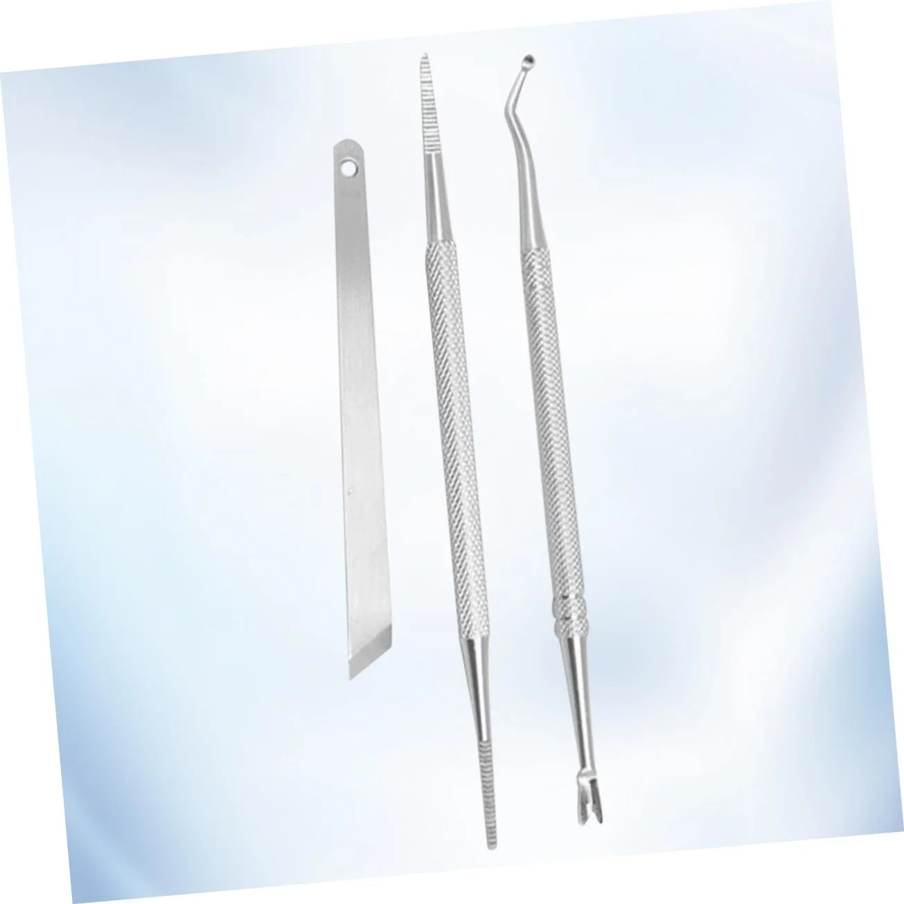 Набір ножів для педикюру VALICLUD, срібний, фото №4