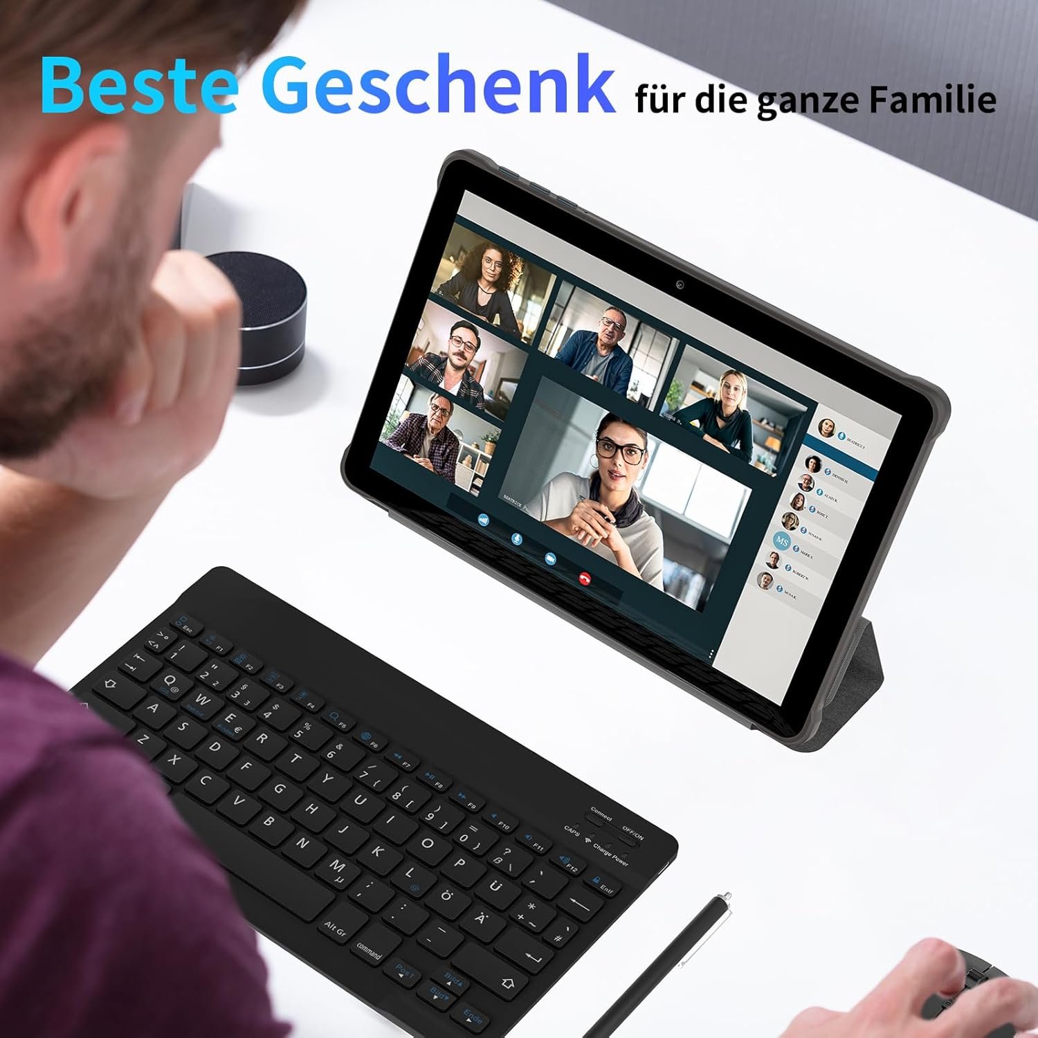 Планшет 10.1" AWOW P11 UTBook 3+5/64Gb 8 ядер Android 15 7000 mAh Синий, фото №5