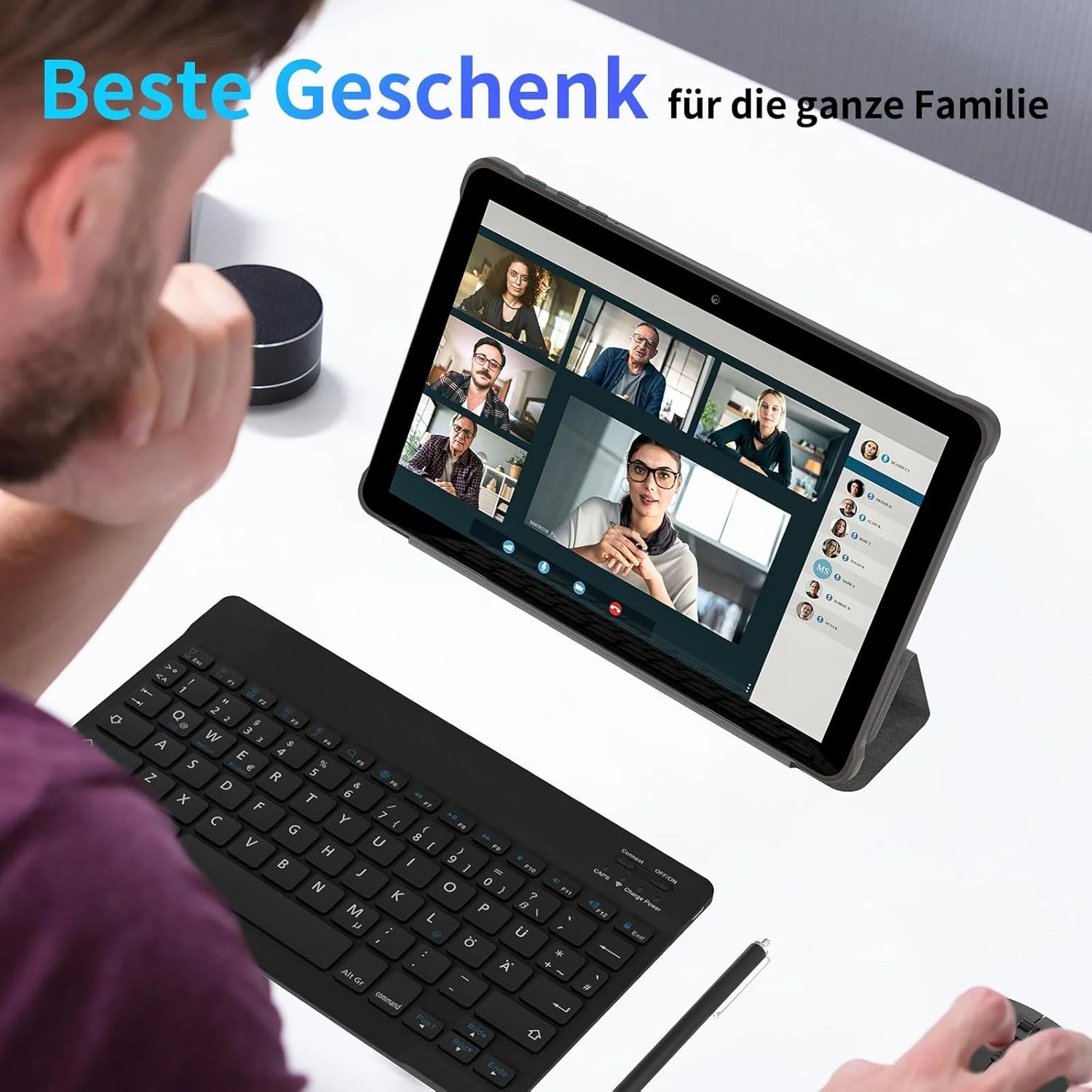 Планшет 10.1" AWOW P11 UTBook 3+5/64Gb 8 ядер Android 15 7000 mAh Синій, фото №5