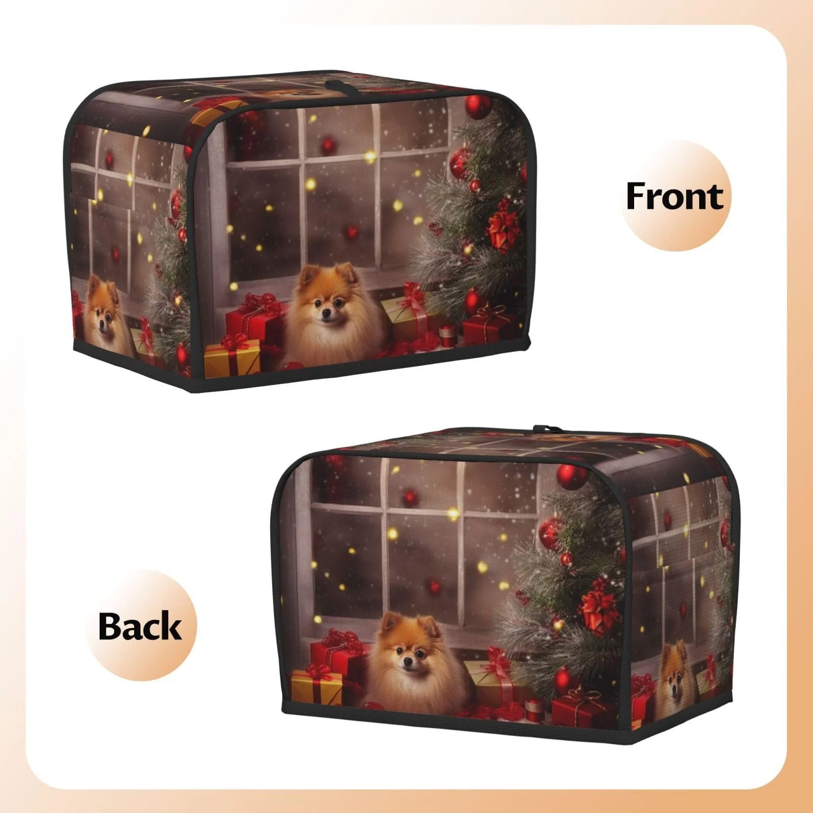 Чохол для тостера з різдвяним малюнком, фото №3 Чохол для тостера з різдвяним малюнком, фото №3