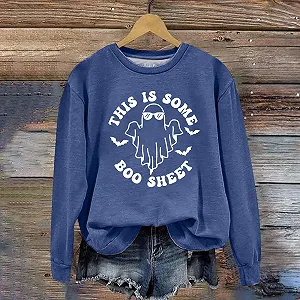 Блузка з довгими рукавами YueYue жіноча Хелловін synthetic.ua - Фото 1