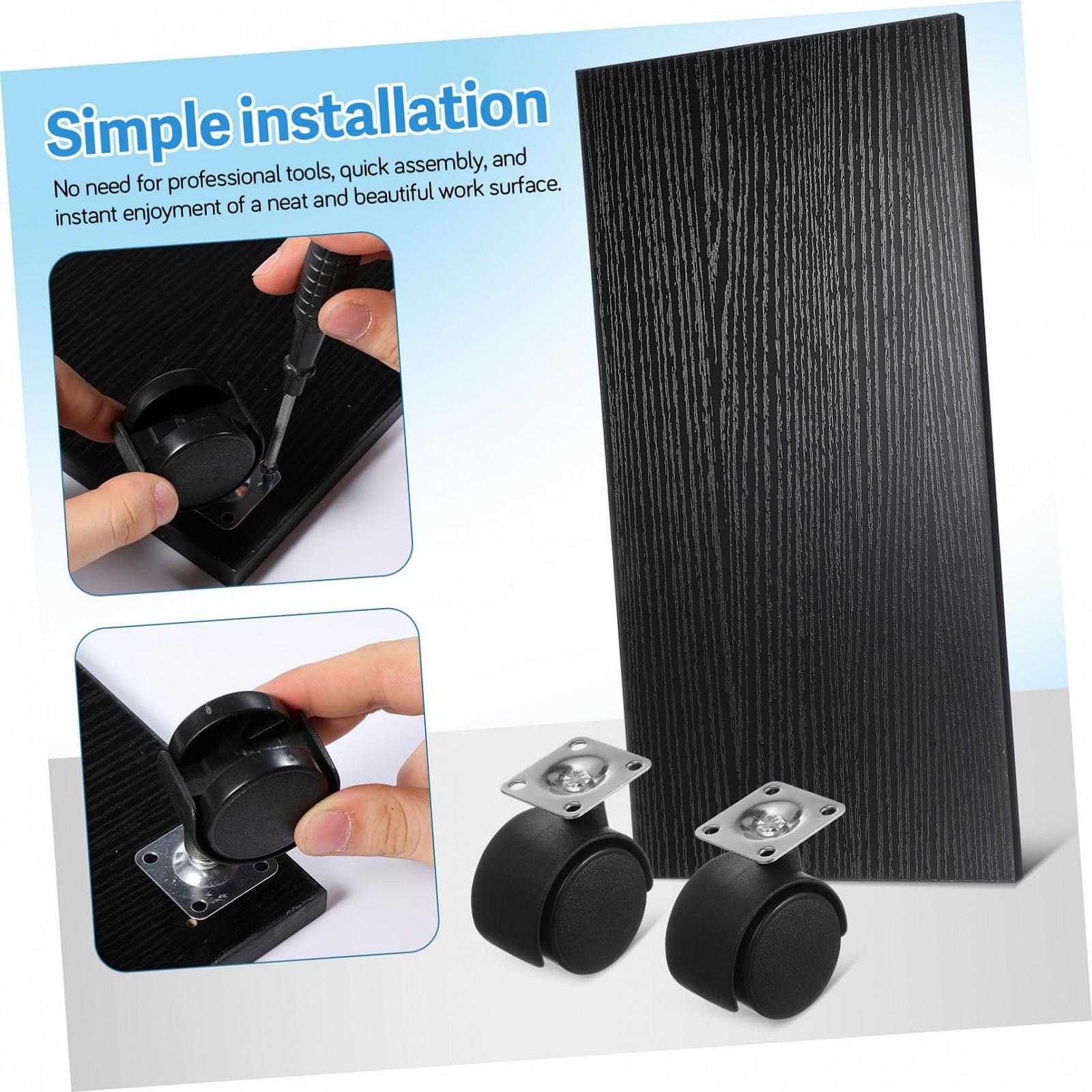 Подставка для ПК на колесах для напольного компьютера Держатель для башни Регулируемая напольная подставка для компьютерной башни Оптимизирована для циркуляции воздуха Ударопрочная подставка для процессора, фото №8