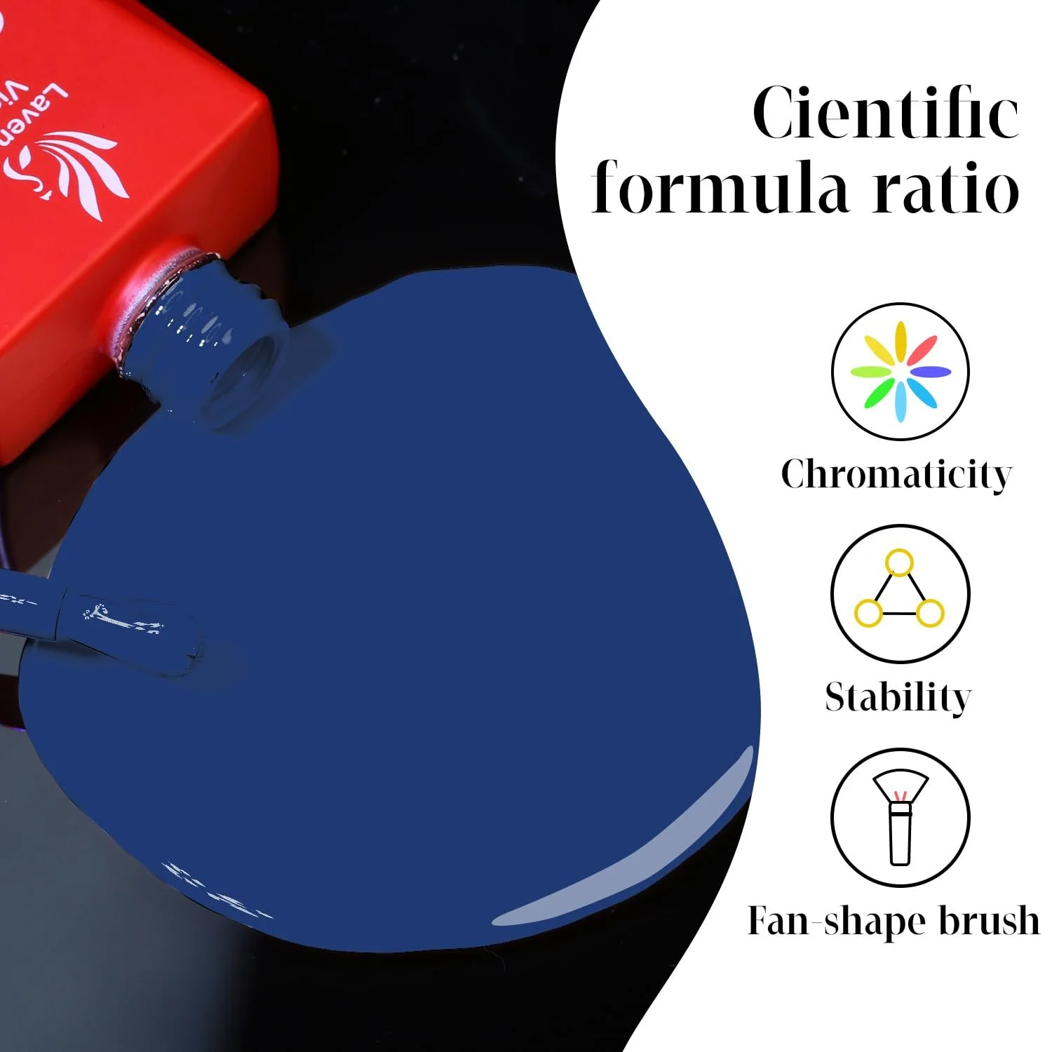 Гель-лак Lavender Violets A0356 Lavender, 15 мл, фото №5