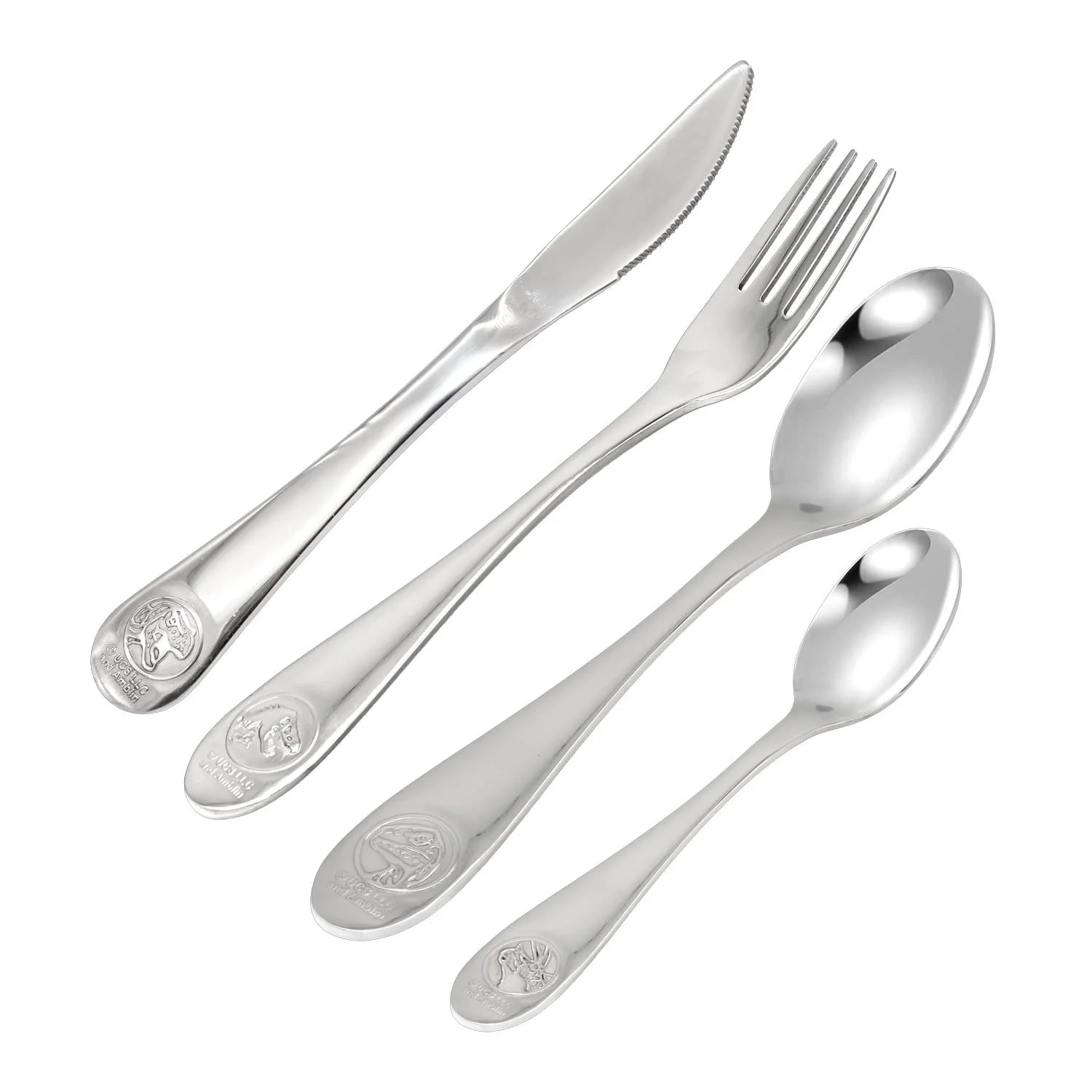 Набір столових приборів P:OS Jurassic World, нержавіюча сталь, фото №3