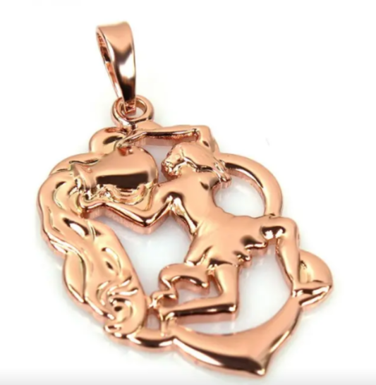 Жіноча підвіска: Водолій-знак зодіаку, фото №1