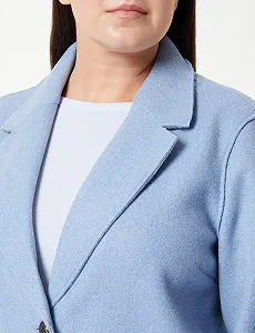 Пальто ONLY Carmakoma Carnew Carrie Bonded OTW Noos Довге synthetic.ua - Фото 1