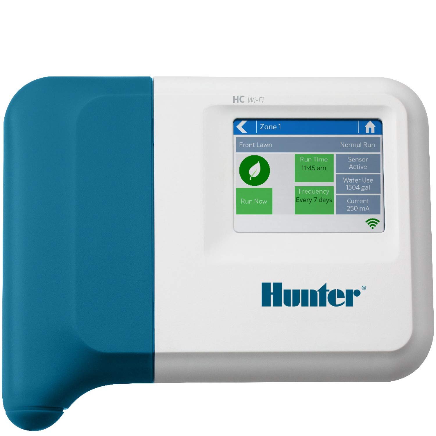 Контролер, таймер поливу Hunter Hydrawise HC-1200i HC12 12 зон WiFi із сенсорним екраном, фото №1