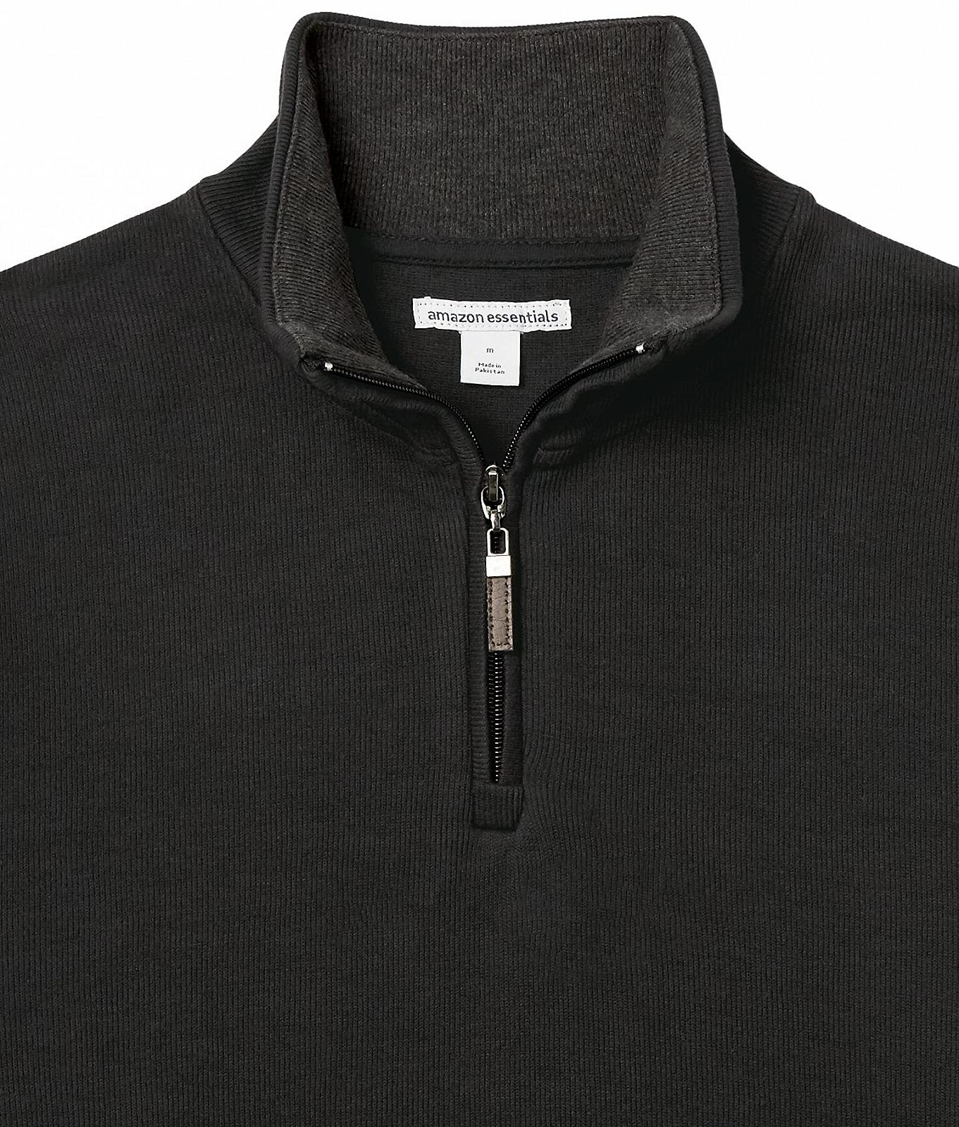 Джемпер чоловічий Amazon Essentials French Rib Quarter Zip, фото №5