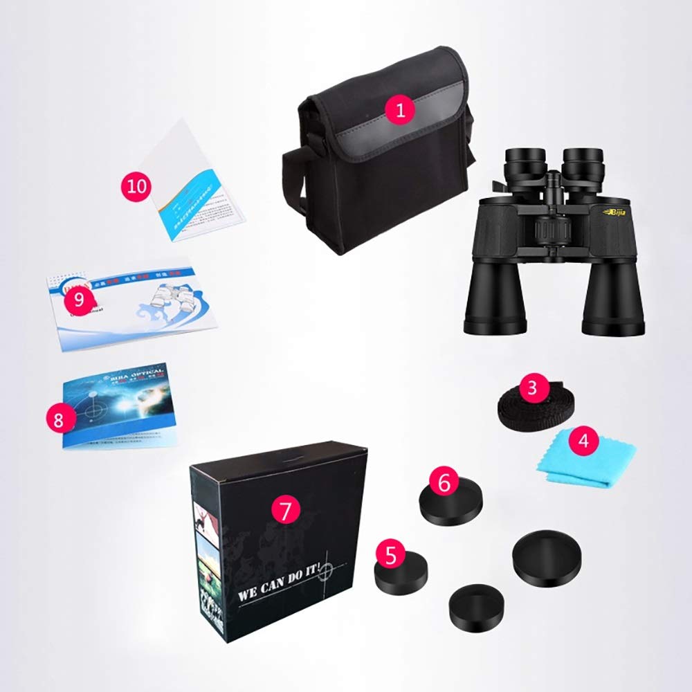 Бинокль Spacmirrors 10-120x HD с зумом Ночного видения с низким светом, фото №5