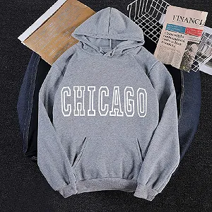 Женский Худи Пуловер Длинные Толстовки с капюшоном Классическая Мужская и y2k Куртка на молнии Harajuku Oversized Свитшот Спортивный Стиль Панк Готика synthetic.ua - Фото 1