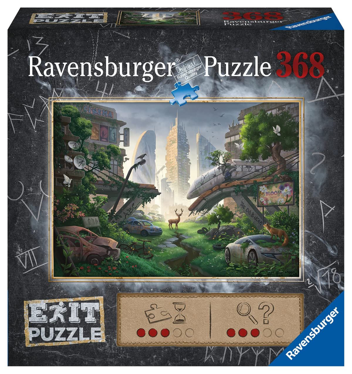 Пазл Ravensburger EXIT 17121 Apocalyptic City 368 елементів від 12 років, фото №1