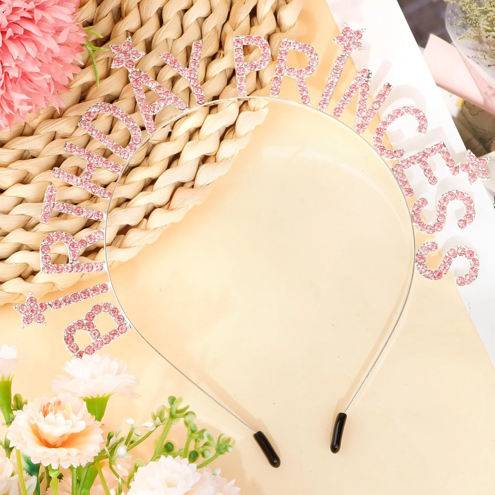 Обруч Принцеса на день народження Рожева, фото №7