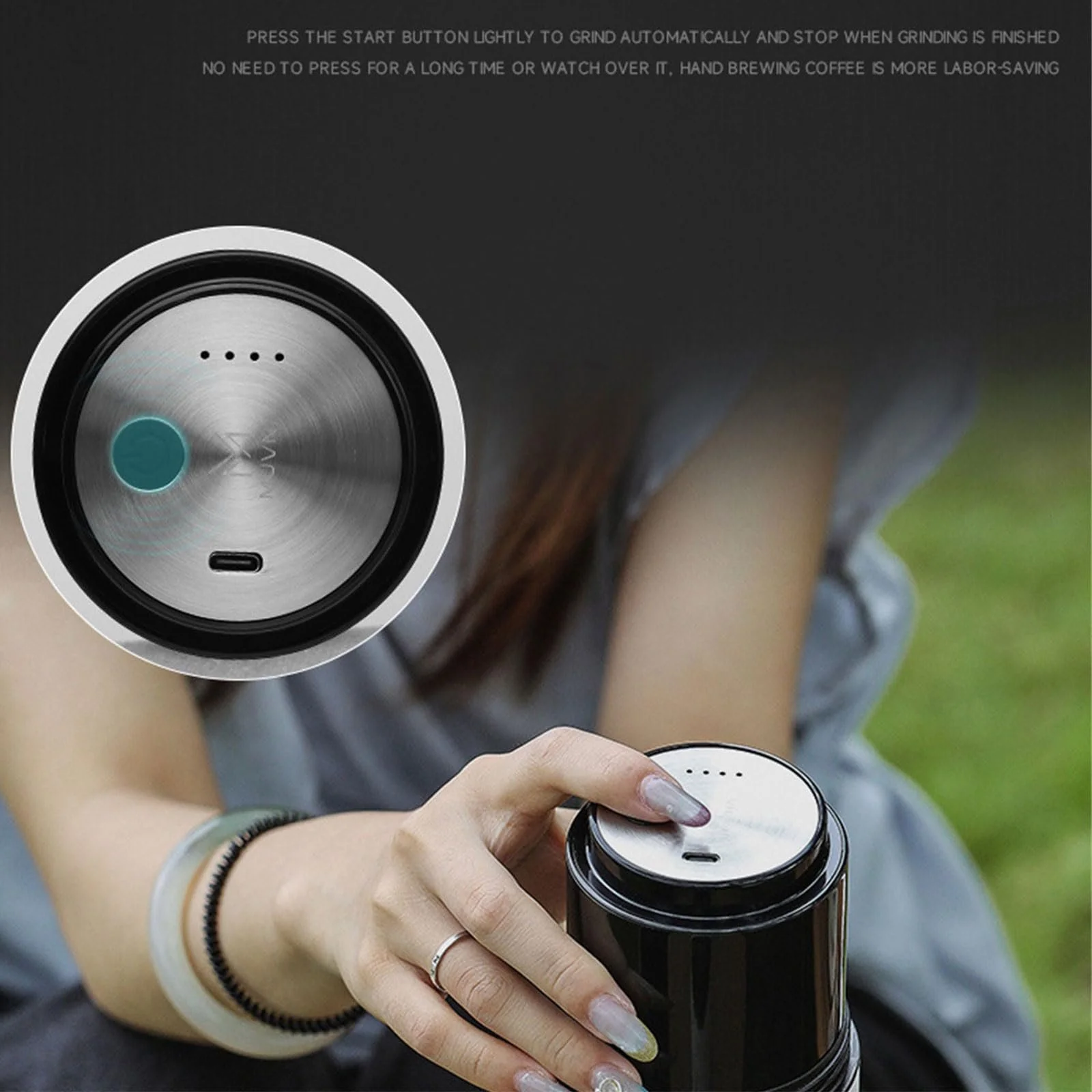 Электрическая кофемолка, фото №8