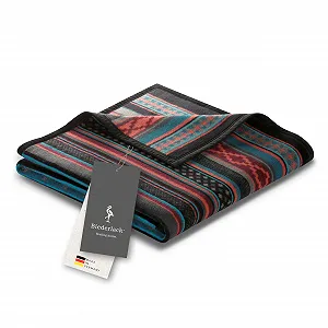 Плед Biederlack Fluffy Cuddly Tribal Mix I Зроблено в Німеччині I Oeko-Tex - Фото 1