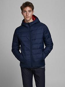 Куртка Jack&Jones PUFFER HOOD STS 12173751 Tёмно-синий S - Фото 1