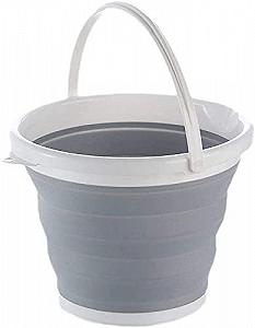 Ведро складное XCC Outdoor Silikon Eimer для кемпинга, рыбалки, путешествий, для автомобиля 10 л - Фото 1