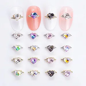 Стрази Любов 10 x 5 мм, кристали, прикраси для гелевих нігтів synthetic.ua - Фото 1