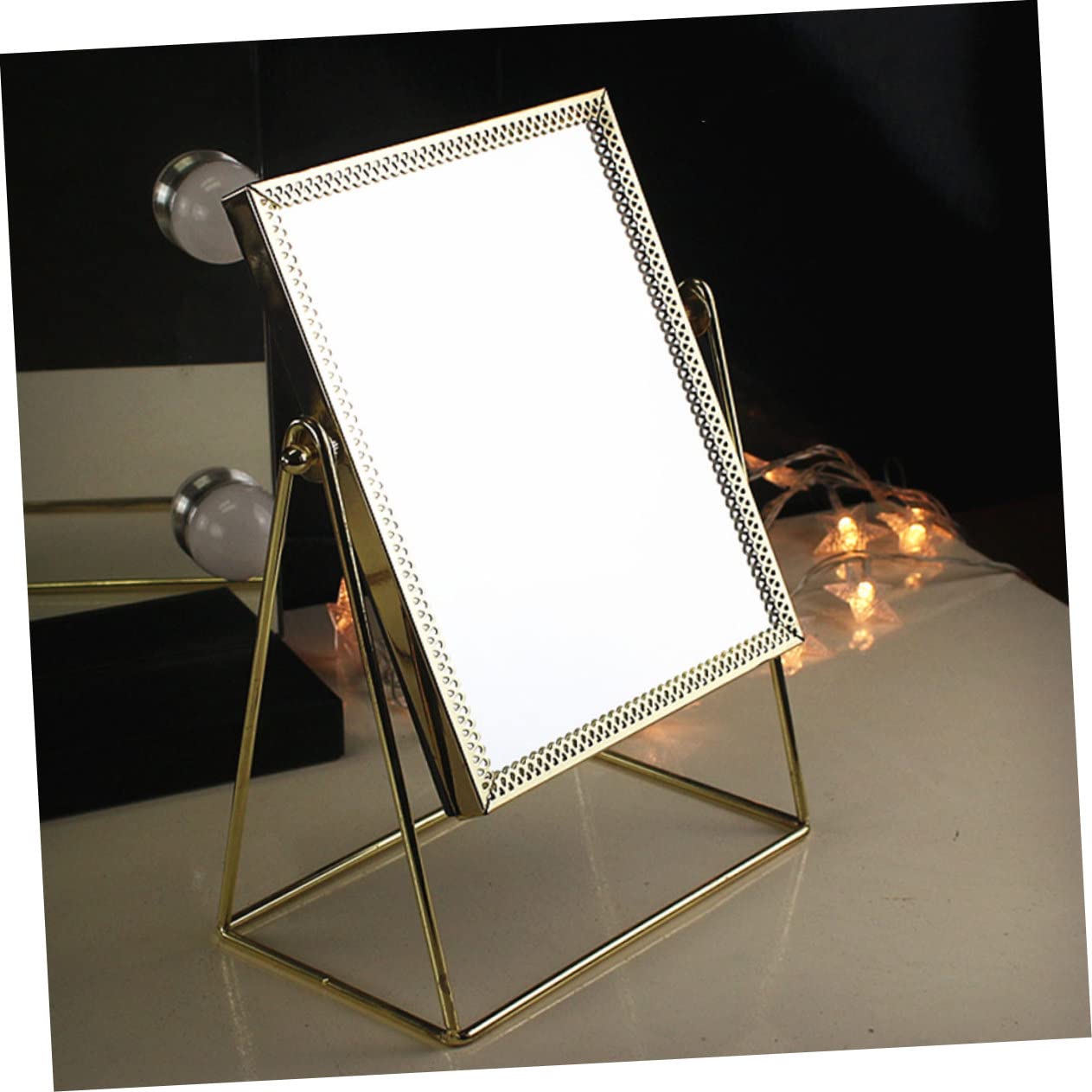 Зеркало Angoily 1stk настольное косметическое квадратное из металла Spitze, фото №4 Зеркало Angoily 1stk настольное косметическое квадратное из металла Spitze, фото №4