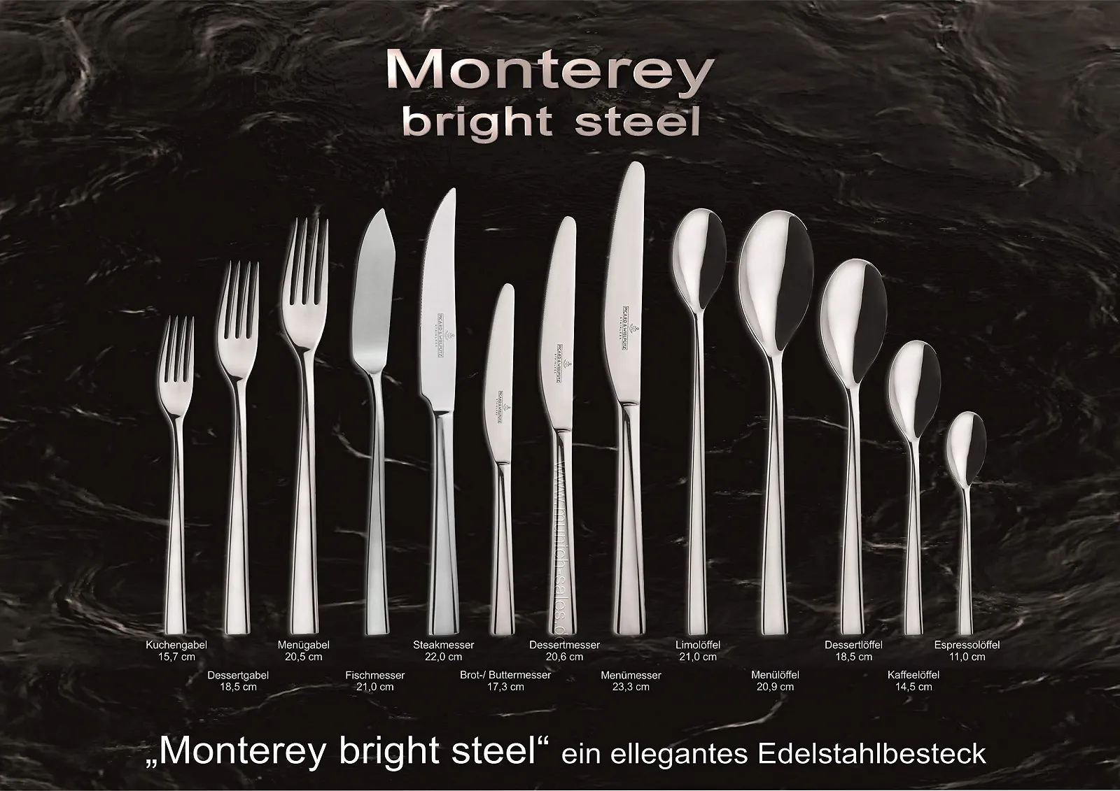 Ложки кавові Picard & Wielpütz Monterey Набір 6 шт, фото №5