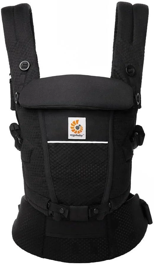 Эрго-рюкзак Ergobaby Adapt SoftFlex Mesh / до 4 років (20 кг) / Onyx Black, фото №1