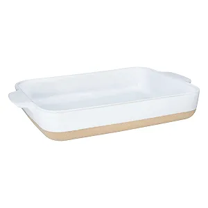Форма для запекания Lurch Terra Nova M керамическая 29,8 x 20,7 x 5,1 см белая/кремовая - Фото 1