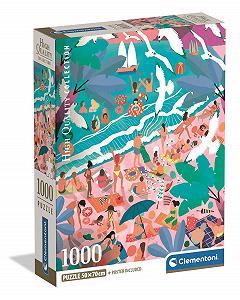 Пазл Clementoni Puzzle Collection Evening in Tokyo 1000 элементов компактная коробка 39938 - Фото 1