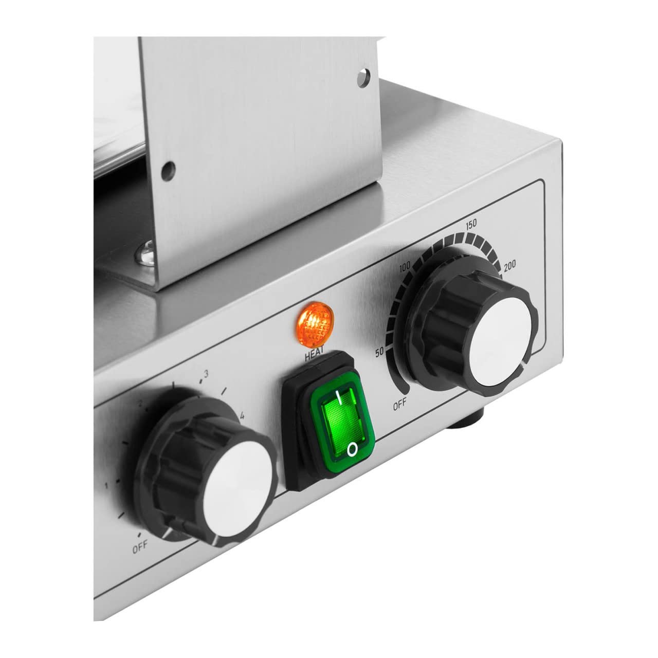 Вафельниця Royal Catering Bubble RCWM-2800-B 2 x 1400 Вт 50-250 °C Таймер: 0-5 хв, фото №2