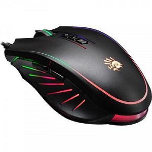 Комп'ютерна мишка A4Tech Bloody Q81 Neon XGlide Curve Black - Фото 1