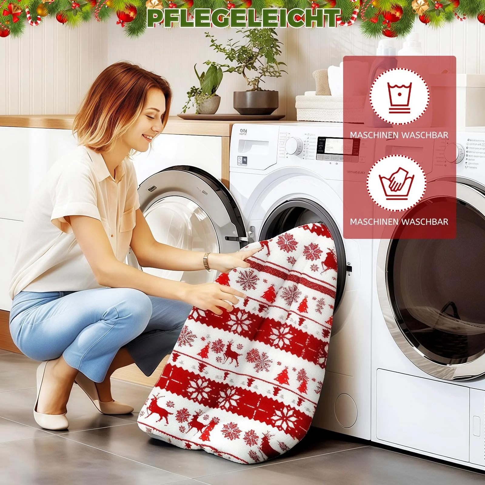 Покривало Різдвяна для дивану, Диван-ліжко, Кушетка, фото №6