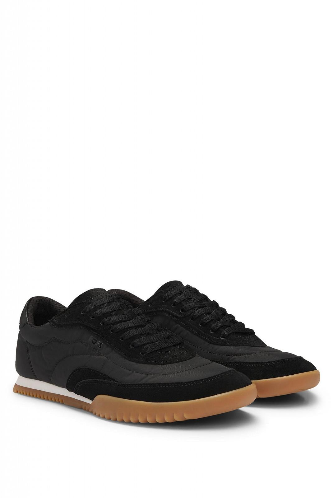 Кросівки BOSS Careton Lowp Lowtop із замшевими деталями, фото №2