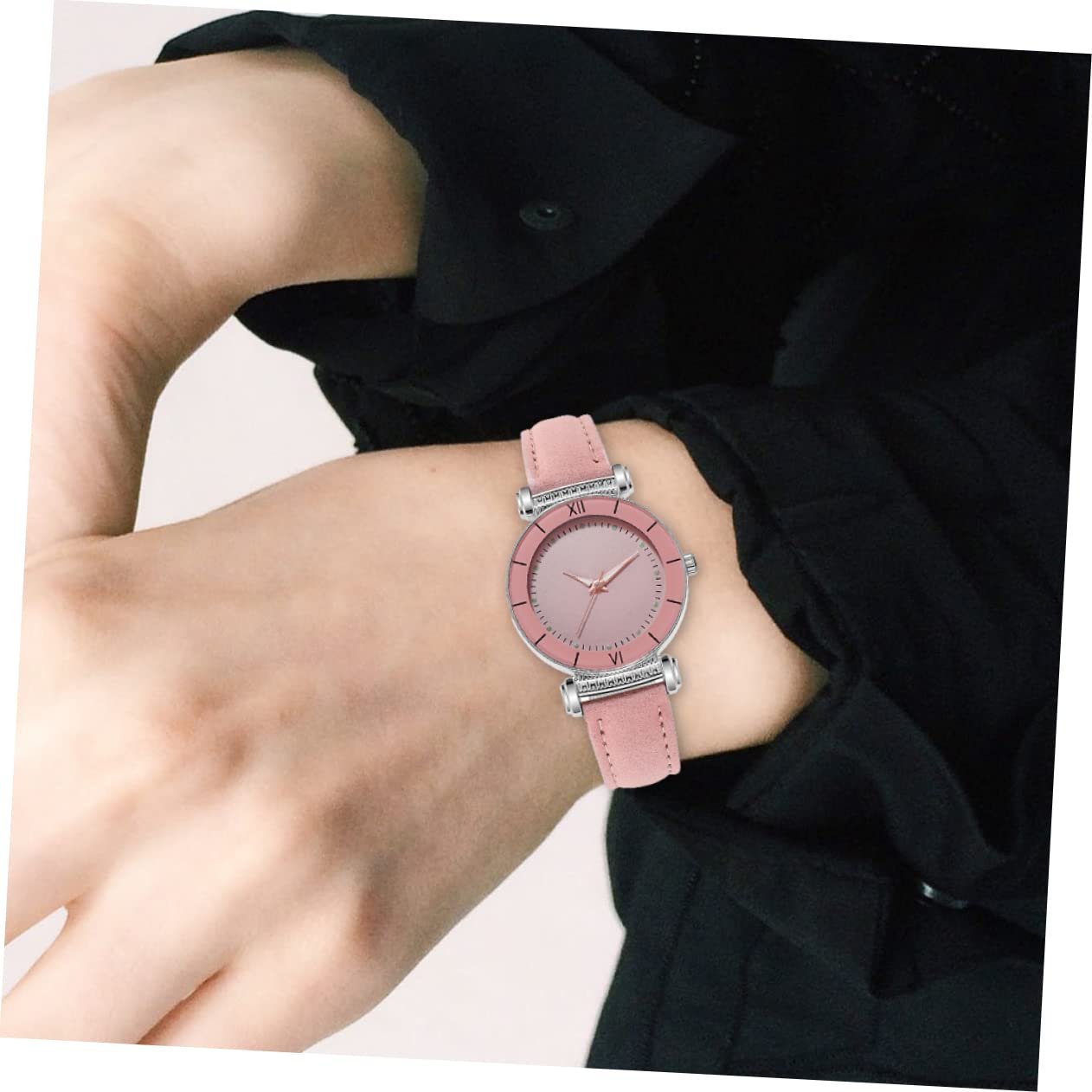 Часы женские Healvian Кварцевые С Подсветкой, фото №5 Часы женские Healvian Кварцевые С Подсветкой, фото №5