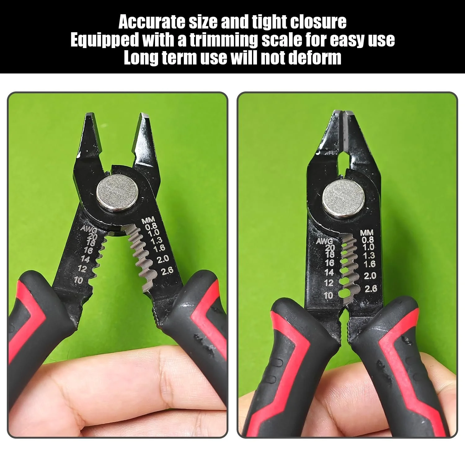 Набор стрипперов (диагональный и сетевой) 2 шт. Черный/Красный и Желтый, фото №4