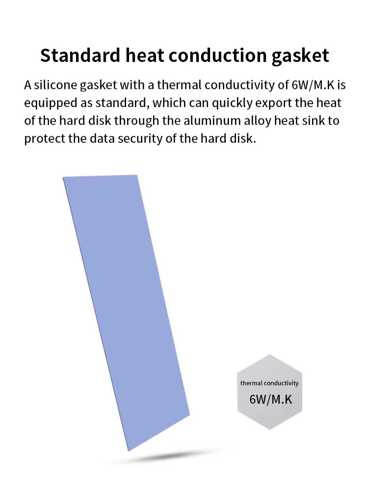 Радиатор для охлаждения SSD Teucer Slim M.2 2280 NVMe Sata для PS5 PC ноутбука, фото №11 Радиатор для охлаждения SSD Teucer Slim M.2 2280 NVMe Sata для PS5 PC ноутбука, фото №11
