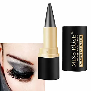 Карандаш для глаз Colcolo Professional Long Waterproof 02 Черно-серый synthetic.ua - Фото 1