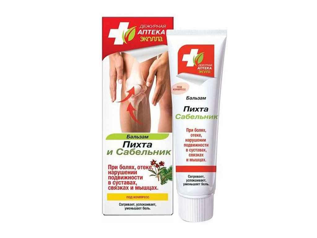 Бальзам Ялиця та сабельник Чергова аптека Еколла 50г ТМ БИОКОН, фото №1