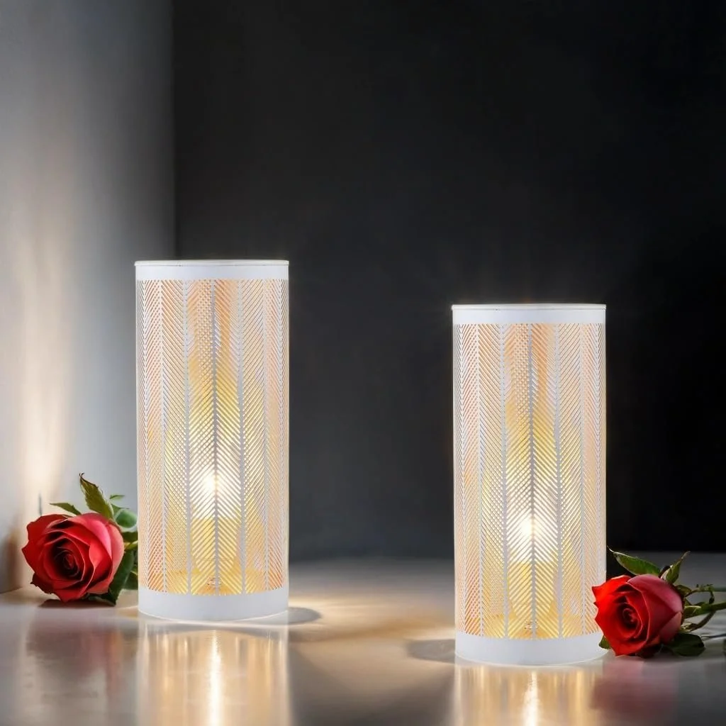 Настільна лампа Marrakech Aigna 30 см Бохо Металева E27 Біло-золотиста, фото №9