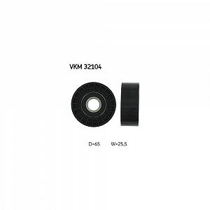 Ролик обводной/направляющий поликлинового ремня SKF VKM 32104 для ALFA ROMEO, верхний - Фото 1
