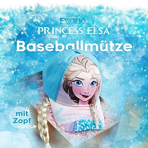 Бейсболка Disney Princess Collection для девочек One Size со съемной косой synthetic.ua - Фото 1