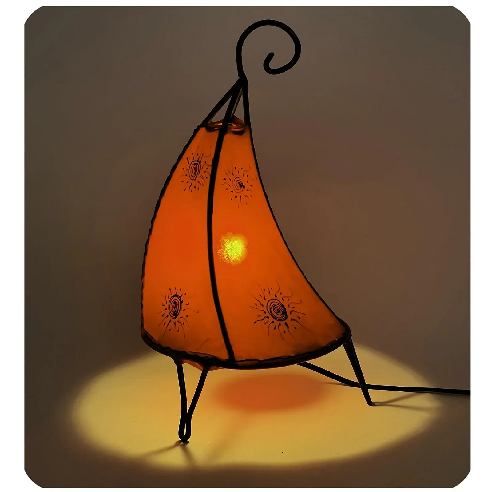Настільна лампа Simandra Oriental Tissir Sun 40 см Оранжевий, фото №2