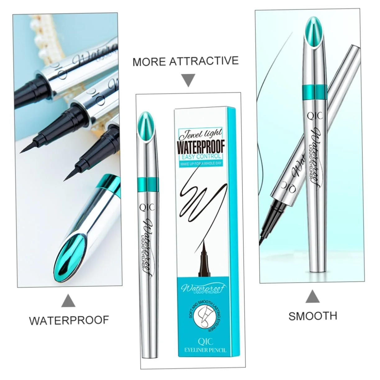 Підводка для очей DRESSOOS Very Fine Waterproof (Водостійка) Пластик, фото №4